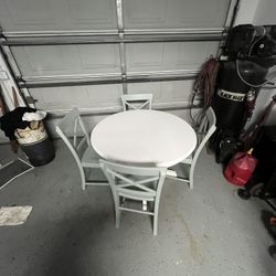 Small Dining Table With 4 Chairs