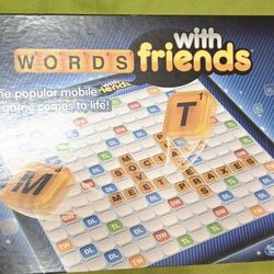 "Words With Friends" by Zynga Hasbro Board Game 