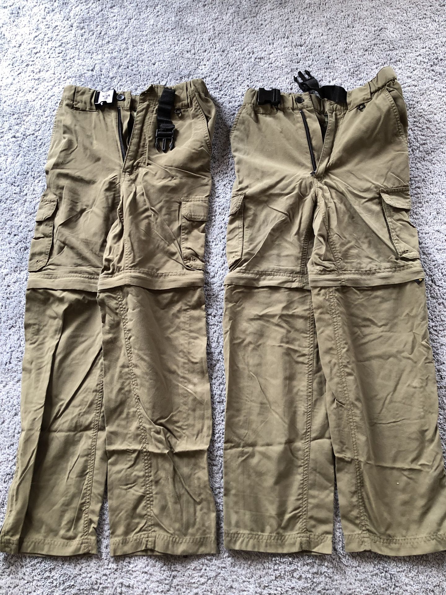 Youth Boy Scout Convertible (Switchback)Uniform Pants -Medium