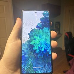 Samsung galaxy S20FE ATT Unlocked Smartphone Cracked 