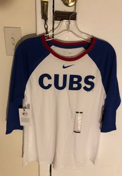 Chicago Cubs Nike Womens 3/4 sleeve MLB tee large