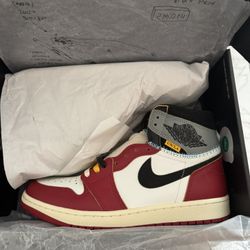 Brand New Jordan 1 Union Sz 9.5