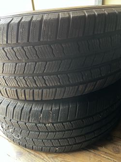 2 USED 27555R20 MICHELIN All Season tires and for $150 installed and balanced . 275 55 20 275 55 R 20 27555R20 275/55/20 275/55/R20  Texas Extreme Tir