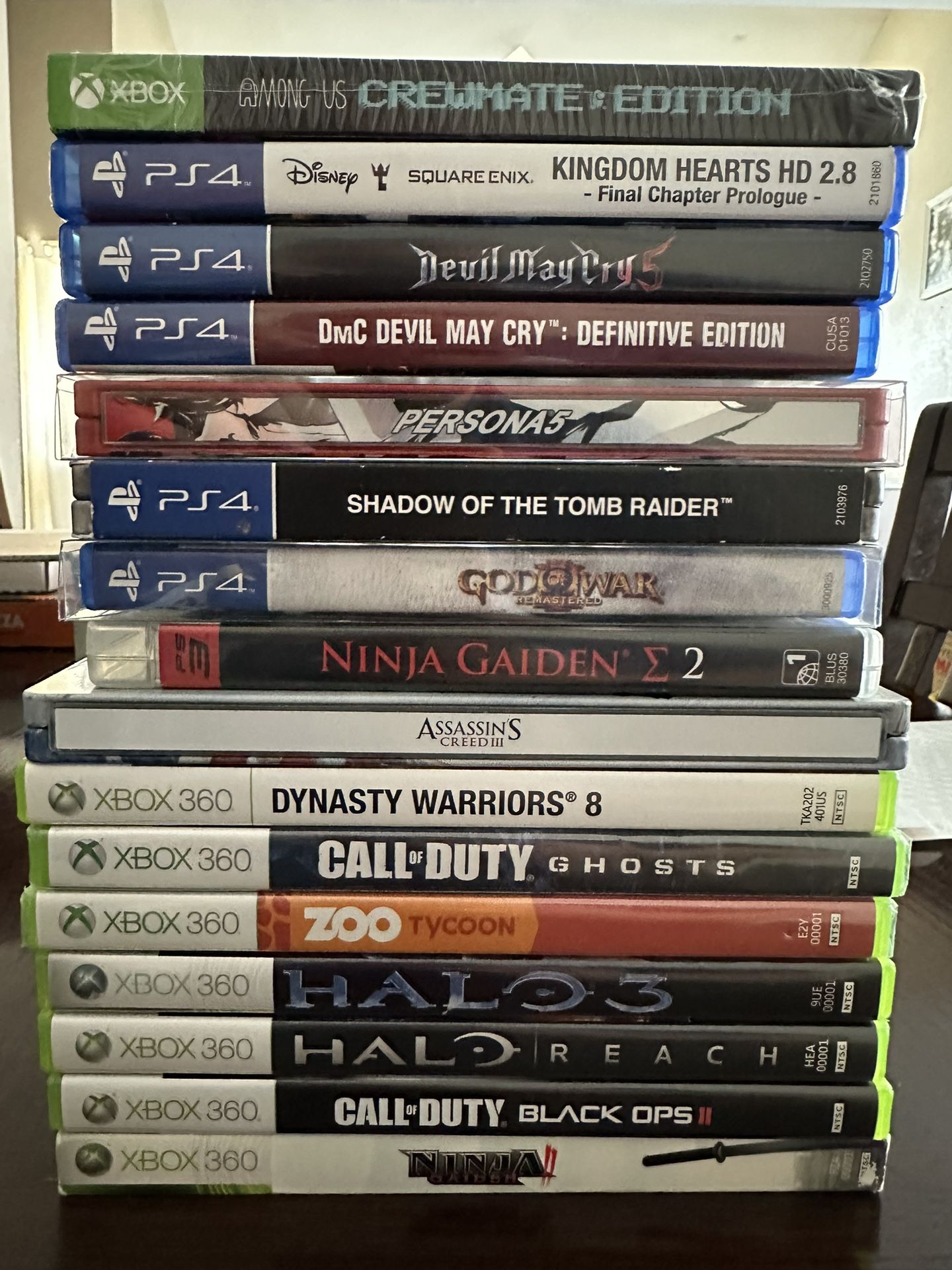 PS4, PS3, Xbox One And Xbox 360 Video Games 
