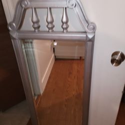 Vintage Metalic Silver Mirror