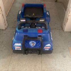 Kids Paw Patrol Battery Operated Toy Car