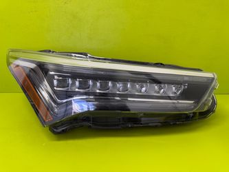 2019 2020 2021 Acura RDX Right Passenger Side LED Headlight OEM Chrome
