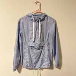 Light Blue Bomber Jacket 