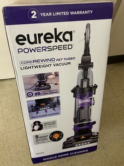 PowerSpeed Pet Cord Rewind Washable Upright Bagless Vacuum Cleaner