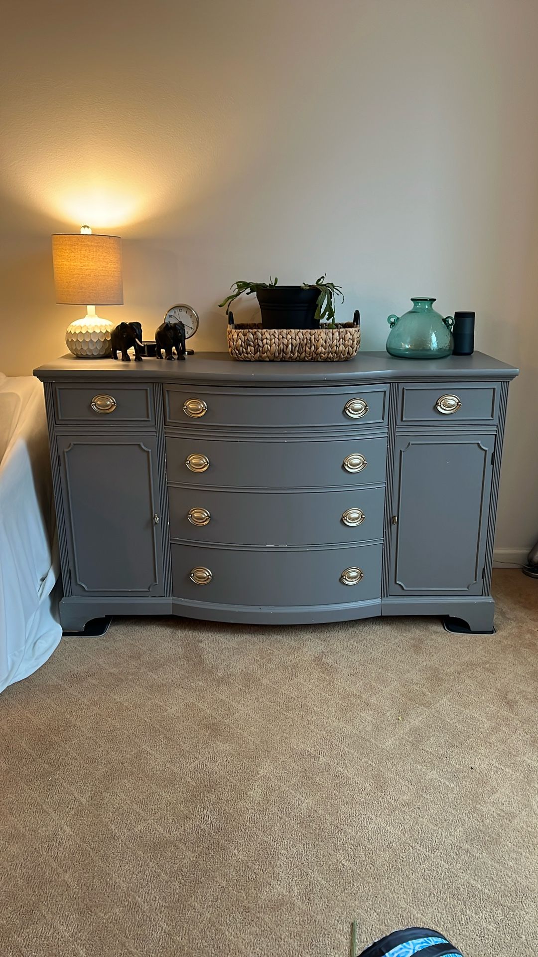 Refinished Credenza – Vintage Style & Lots of Storage