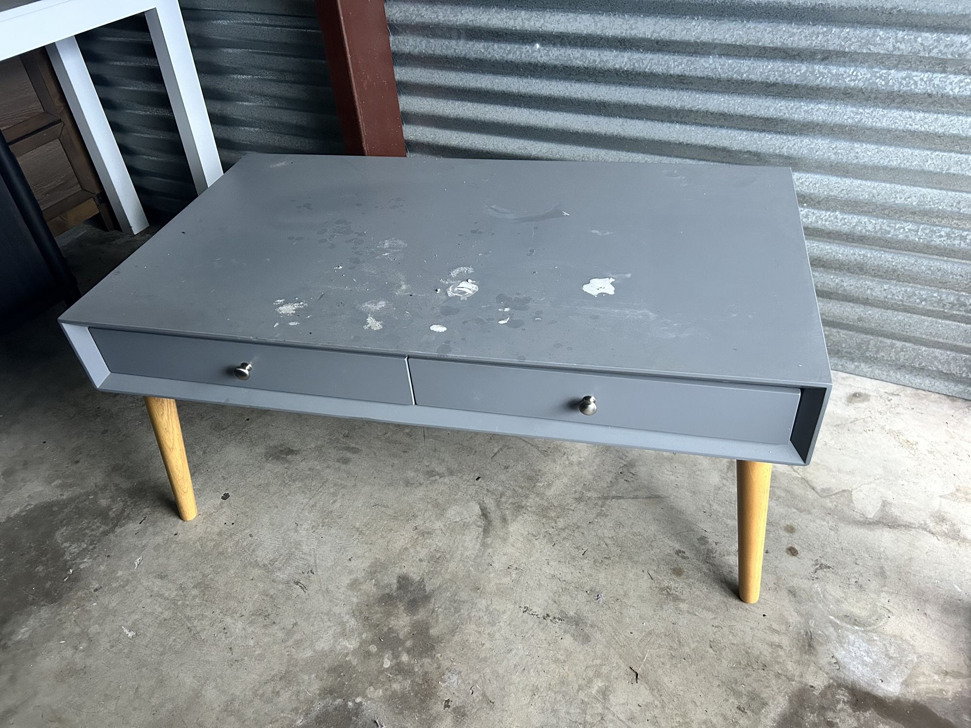 Gray Coffee Table – $25 (Priced to Sell)