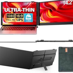 NEW! Ultra Thin Laptop Screen Extender Monitor Portable