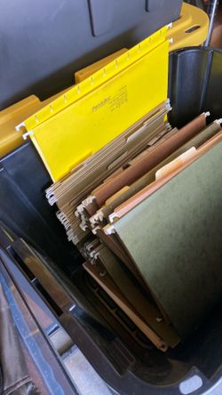 Pendaflex letter folders grey/green