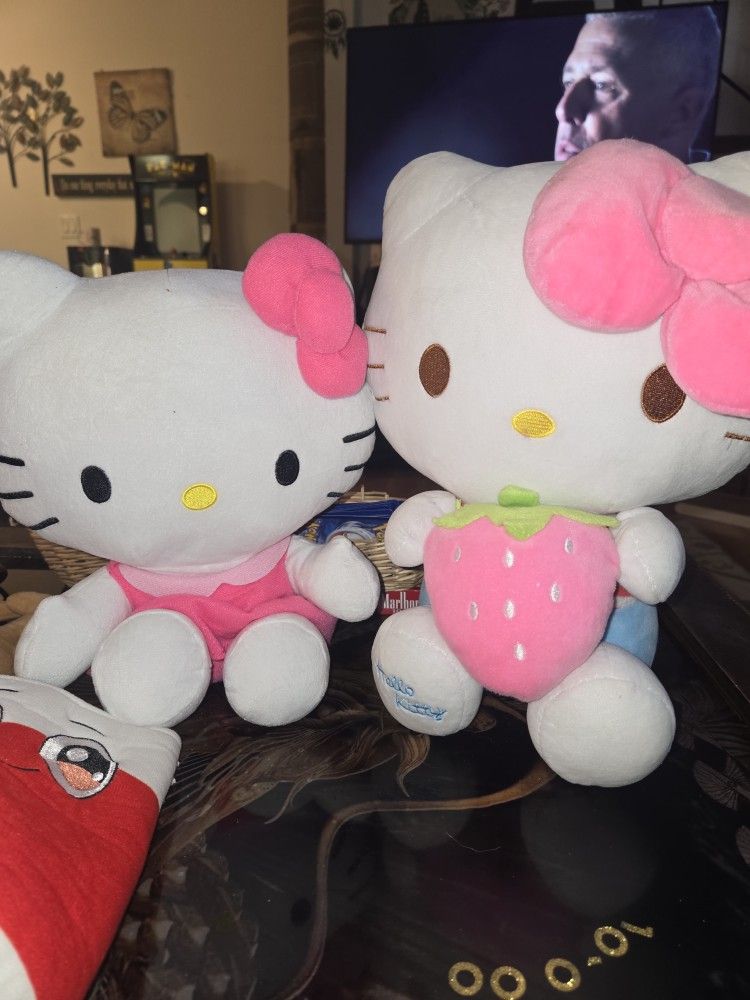Hello KITTY PLUSH 12" AND 14"