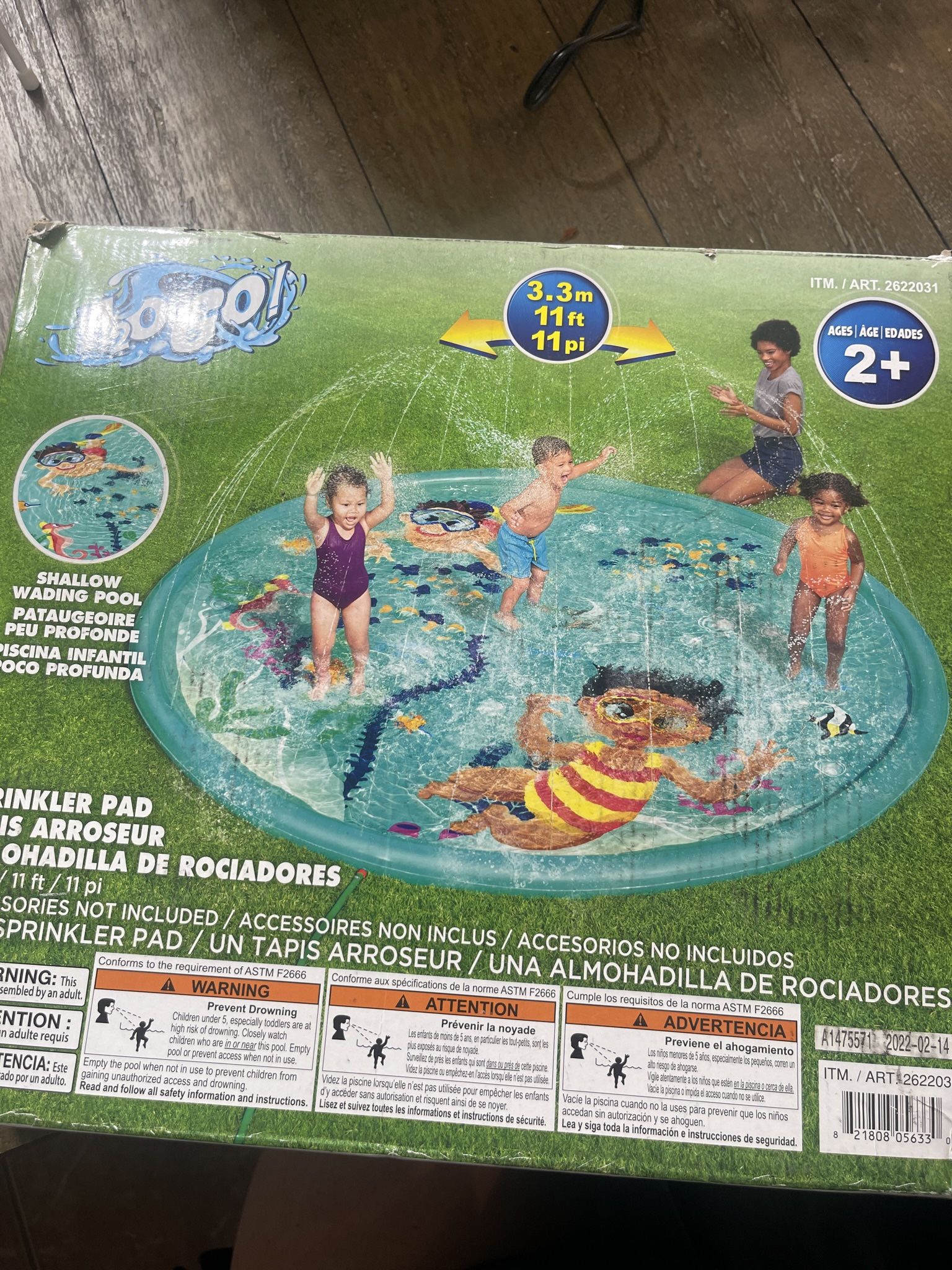 Backyard Splash pad