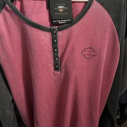 Brand New Harley Shirt Pink Is 3W