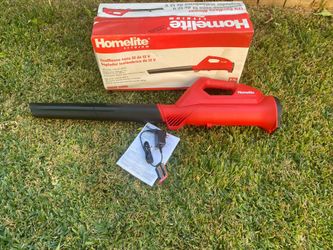 Homelite 12V Lithium 90 MPH 160 CFM Cordless Battery Blower with Internal 2.5 Ah Battery and Charger