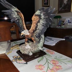 Vintage G. Armani Eagle On Nest