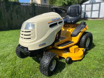 Cub Cadet Garden Lawn Tractor Riding Lawnmower 19hp Kohler 46” tri-blade Deck