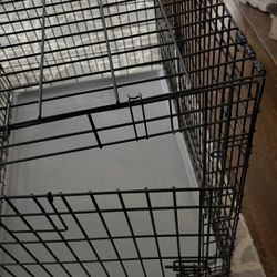 Dog Crate - Large, Double Door 
