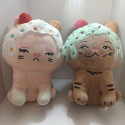 Limited Edition Moriah Elizabeth Shelley And Eustace Plushies/Collectables. 