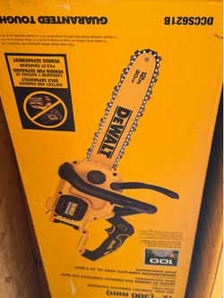 Dewalt chain saw 12 in tool only