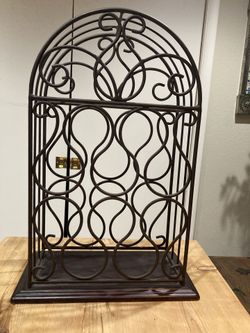 Metal Wine Rack