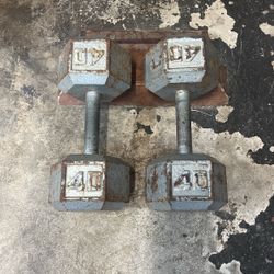 40 Pound Dumbbell Weights 