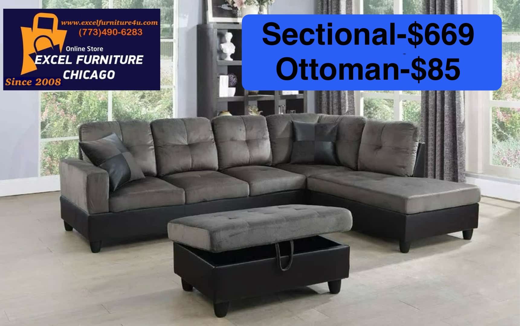 💫FREE DELIVERY💫Brand New Sectional Sofa Couch