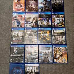 PS4 Video Game Bundle(NOT FREE. READ DESCRIPTION)