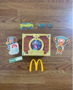 McDonald’s | SpongeBob SquarePants x One Piece Happy Meal Toy (Gary x Chopper)