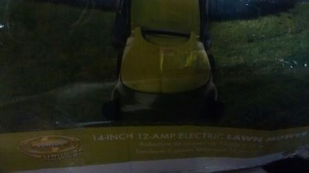 New electric lawn mower