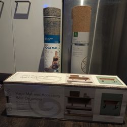 Yoga Mats And Wall Organizer 