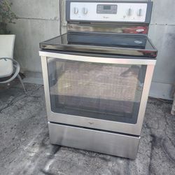 Stove Stainless Steel Whirlpool Conventional Oven