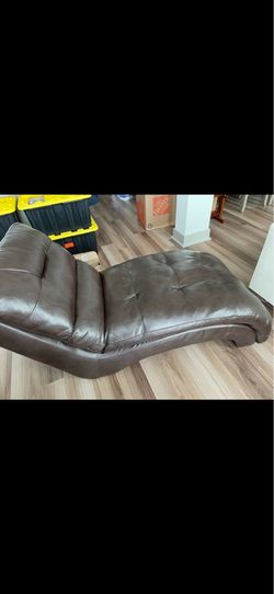 Chaise Lounge Sofa - Brown