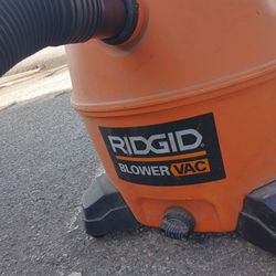 Ridgid blower/wet dry vacuum