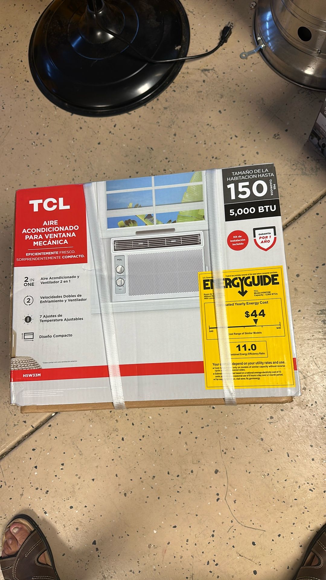 Aire Acondicionado 5000 Btu $130