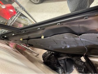 BMW X model window and motor complete rear drivers side