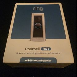 RING Doorbell Pro 2 Camera - 3D Motion Detection - Head-to-Toe HD Video - WIRED