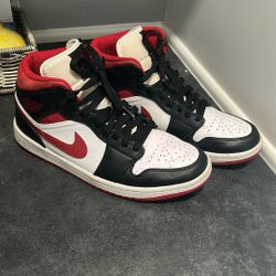 Red  Air Jordans  Size 8.5