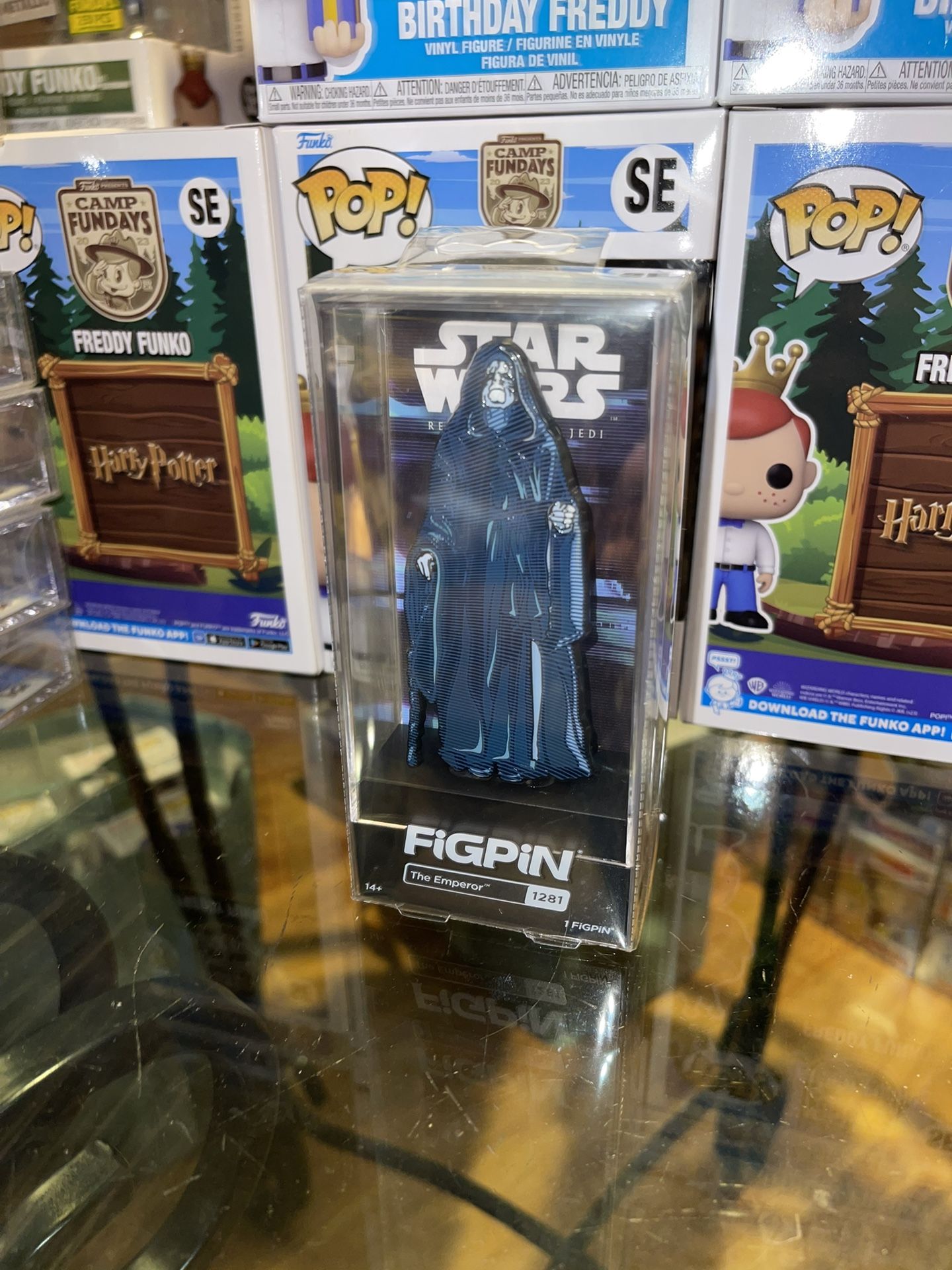 Figpin Emperor Palpatine Hologram Star Wars LE 1000