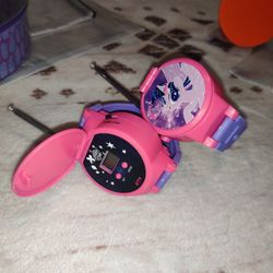 my little pony walkie talkie watches
