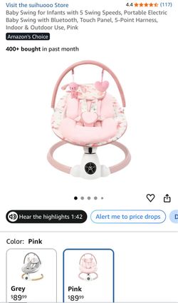 Brand new babygirl Swing