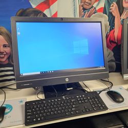 VERY FAST HP ELITEONE 800 QUAD CORE I5 ALL IN ONE COMPUTER FULLY LOADED 8 GB RAM 256 GB SSD