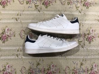 Size 12 - adidas Stan Smith White Collegiate Navy