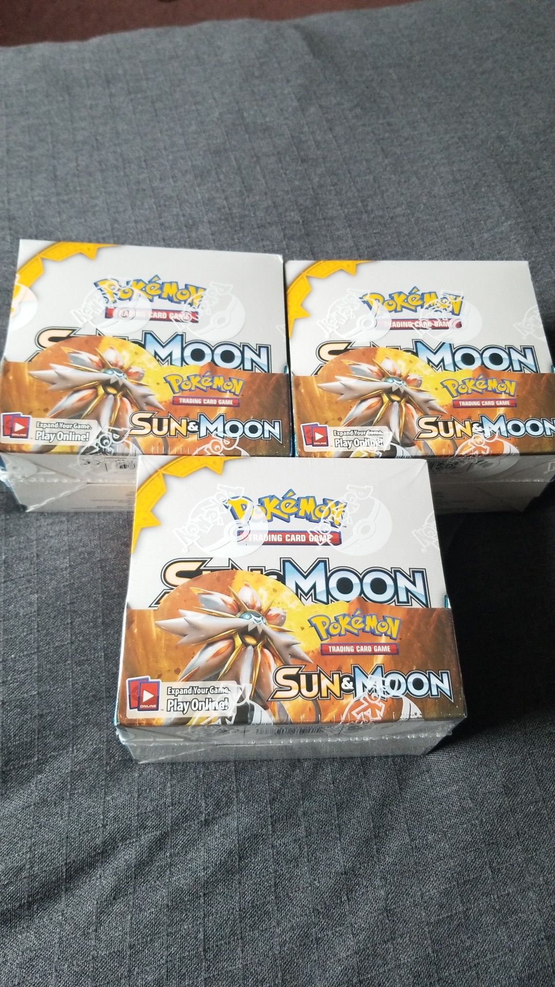 Pokemon sun and moon booster box