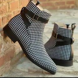 New Fashion Designer Pu Leather Casual Comfortable Zipper Boots ask For Your Size