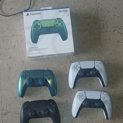 4 Ps5 Controllers New Condition $150 All 4
