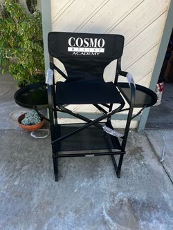 Professional makeup chair