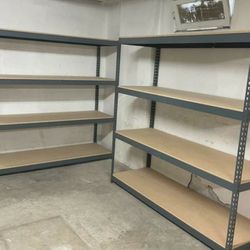 Garage Shelving 72 in W x 24 in D Industrial Warehouse Storage Rack